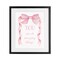 Stupell Industries Feminine Encouragement Ribbon Framed Print Under Glass, design by Cindy Jacobs